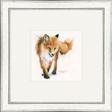 Lady Luck (Fox) - Foxes Framed Limited Edition Art Print by Kay Johns