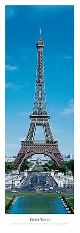 Eiffel Tower Panoramic Art Print by James Blakeway Panoramas