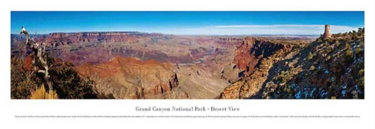 Grand Canyon Panoramic Art Print by James Blakeway Panoramas