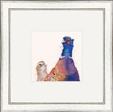 I'm The Boss- Pheasants - Game Birds Framed Limited Edition Art Print by Kay Johns