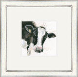 Milk Maid  - Farmyard Animals Framed Limited Edition Art Print by Kay Johns