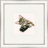 Talk to the Paw - Dogs and Cats Framed Limited Edition Art Print by Kay Johns