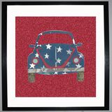 Star Beetle Framed Art Print by Clare Walton