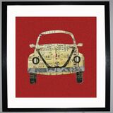 Sound Beetle Framed Art Print by Clare Walton