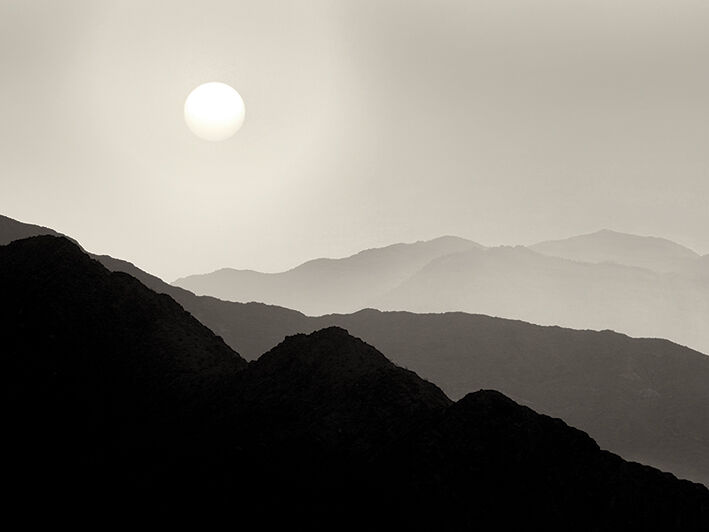 Sunset Hills Canvas Art Print by Dennis Frates