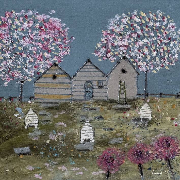 Tall Trees Canvas Art Print by Louise O'Hara