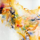 Forest Bathing Canvas Art Print by Claire Chandler