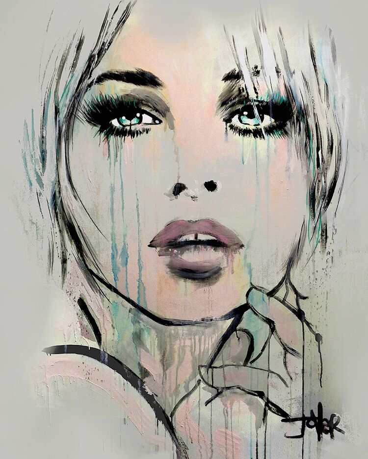 Anymore II Canvas Art Print by Loui Jover