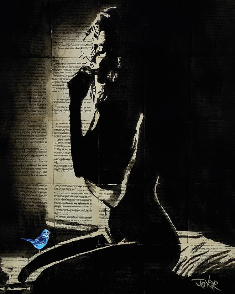Night Vision Canvas Art Print by Loui Jover