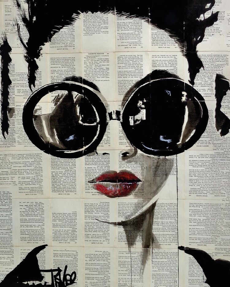 Tropez Canvas Art Print by Loui Jover