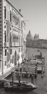 Canal Grande, Venice Canvas Art Print by Heiko Lanio