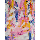 Dancing Rainbow Canvas Art Print by Anna Bernad