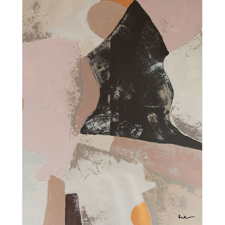 Earth And Ember II Canvas Art Print by Anna Bernad