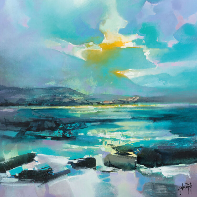 Harris Awe Canvas Art Print by Scott Naismith