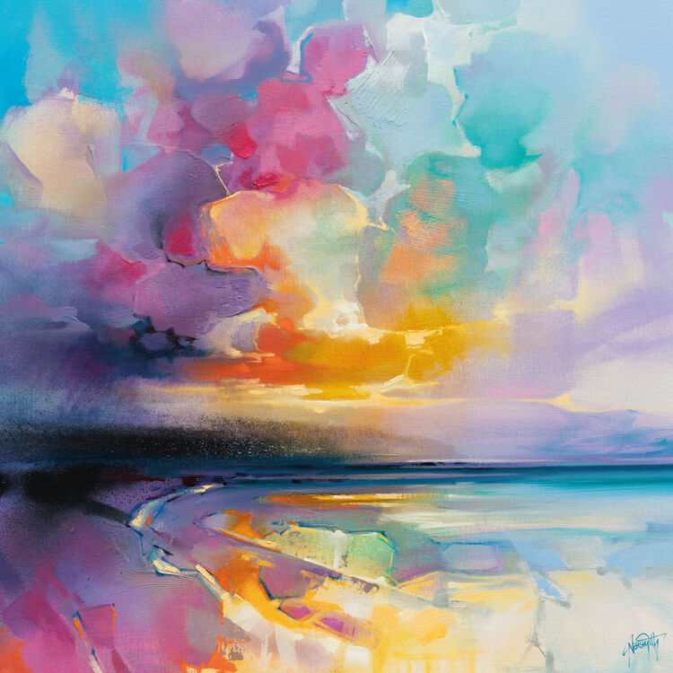 Spirit From Darkness 2 Canvas Art Print by Scott Naismith