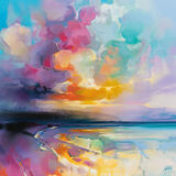 Spirit From Darkness 2 Canvas Art Print by Scott Naismith