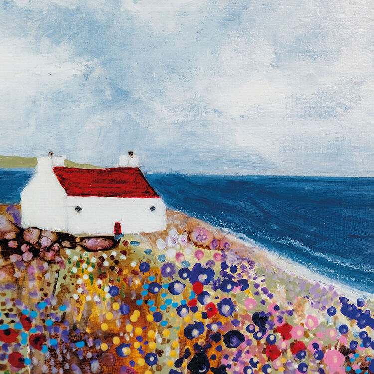 The Sound of the Sea I Canvas Art Print by Louise O'Hara