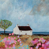 A Splash of Colour II Canvas Art Print by Louise O'Hara