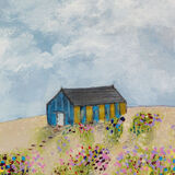 Coastal Dunes I Canvas Art Print by Louise O'Hara