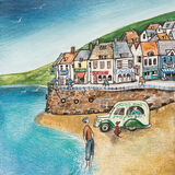 Cornish Canvas Art Print by Joe Ramm