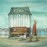 Sunday Canvas Art Print by Joe Ramm