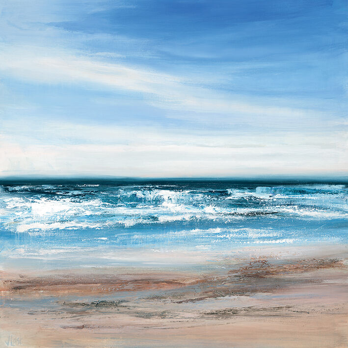 All About the Sea Canvas Art Print by Joanne Last