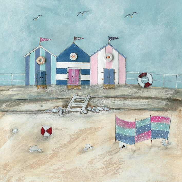 Cooling Down in the Shade Canvas Art Print by Louise O'Hara