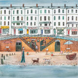 Fishing Quarter Canvas Art Print by Joe Ramm