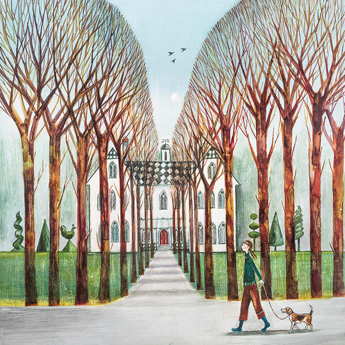 Avenue Canvas Art Print by Joe Ramm