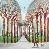 Avenue Canvas Art Print by Joe Ramm