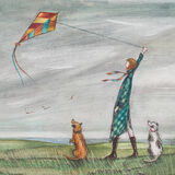 Dancing In The Wind Canvas Art Print by Joe Ramm