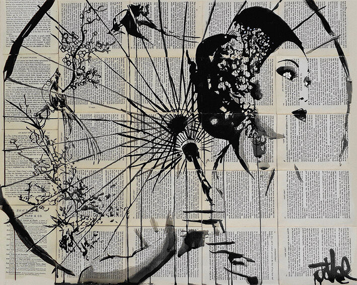 Blossom Canvas Art Print by Loui Jover