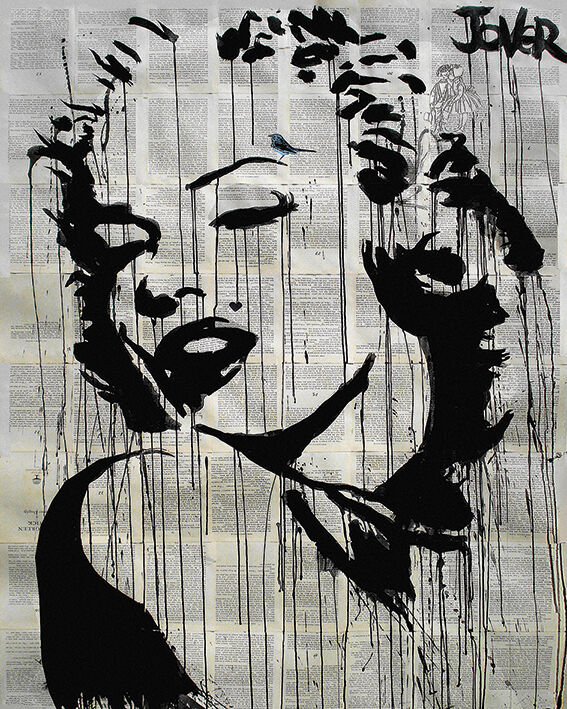 Icon Canvas Art Print by Loui Jover