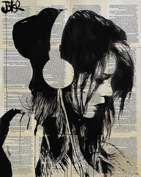Melodies Solace Canvas Art Print by Loui Jover