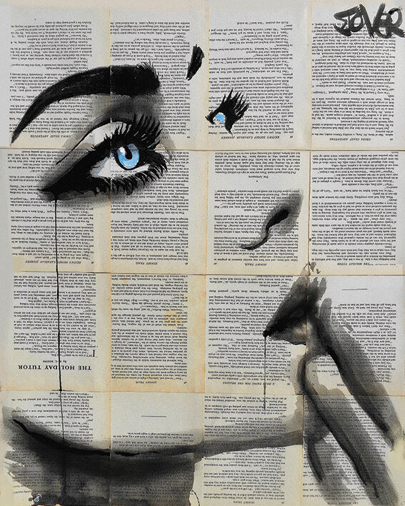Never Know Again Canvas Art Print by Loui Jover