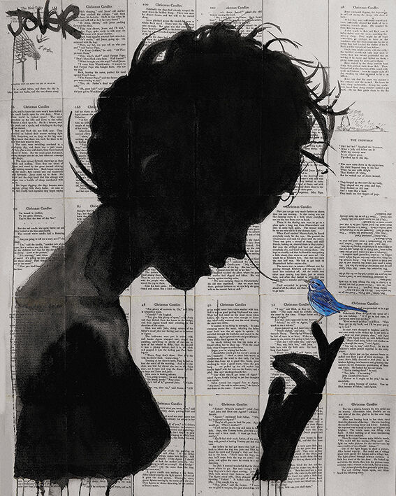 Poetica Canvas Art Print by Loui Jover