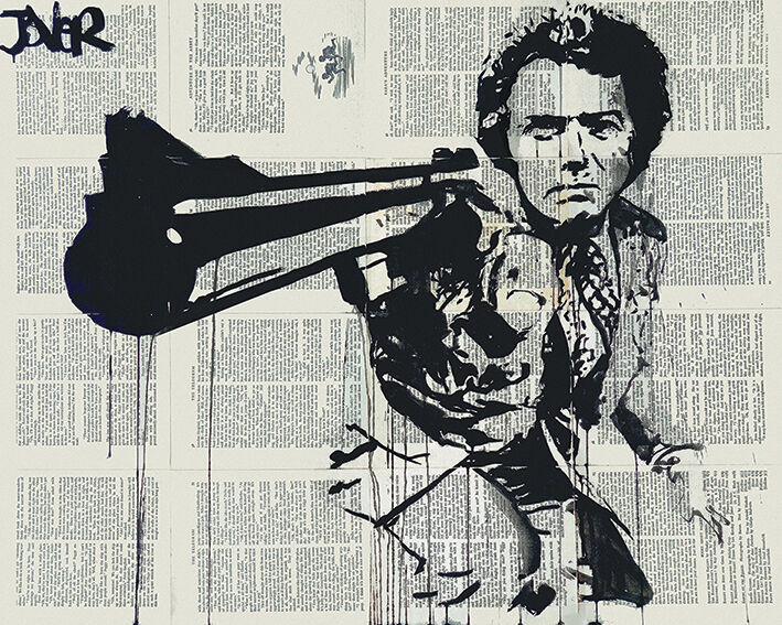 Make My Day Canvas Art Print by Loui Jover