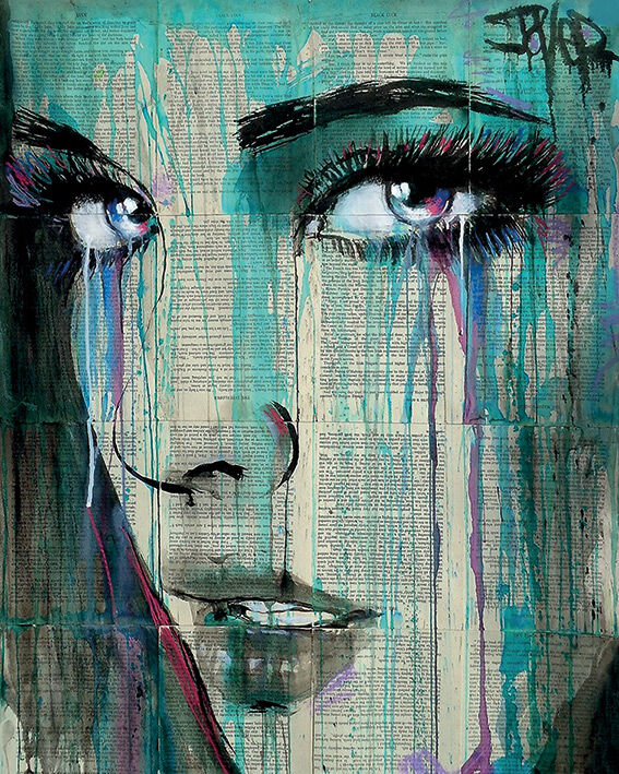 A While Ago Canvas Art Print by Loui Jover