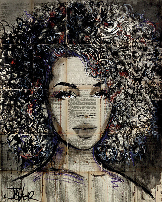 Wonder 2 Canvas Art Print by Loui Jover