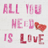 All You Need Is Love Canvas Art Print by Howard Shooter