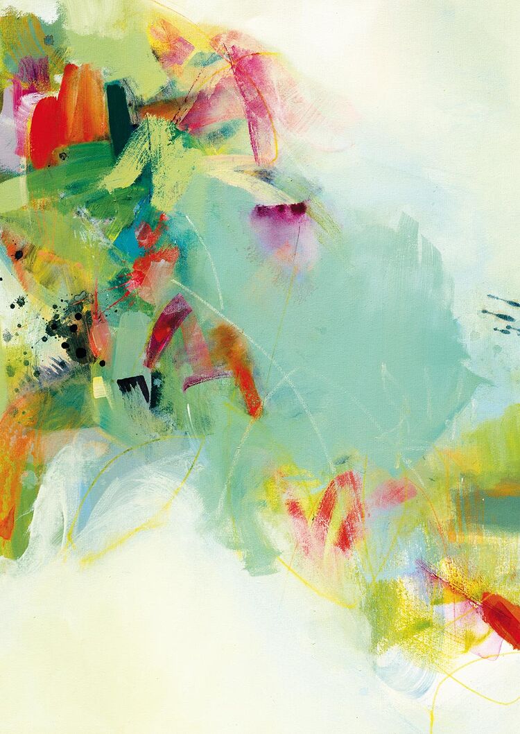 Quiet Place Canvas Art Print by Claire Chandler