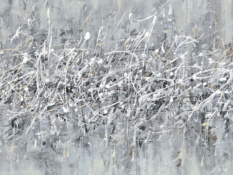 Let Love Sparkle Canvas Art Print by Jo Gough