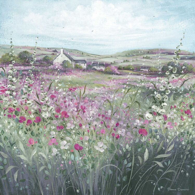 Memories of Spring Canvas Art Print by Diane Demirci