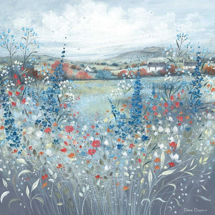 Memories of Summer Canvas Art Print by Diane Demirci