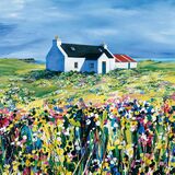 Fields of Yellow Canvas Art Print by Avril Thomson Smith