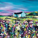 Nightfall Canvas Art Print by Avril Thomson Smith