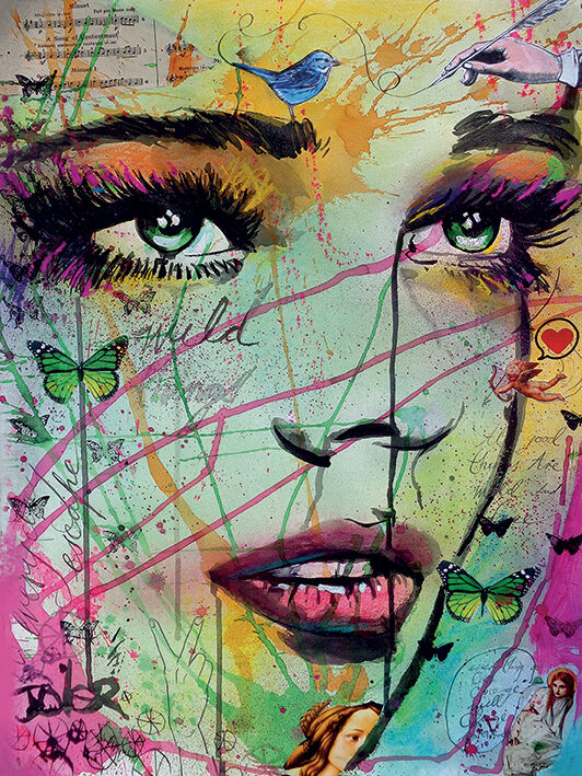 Wild Things Canvas Art Print by Loui Jover