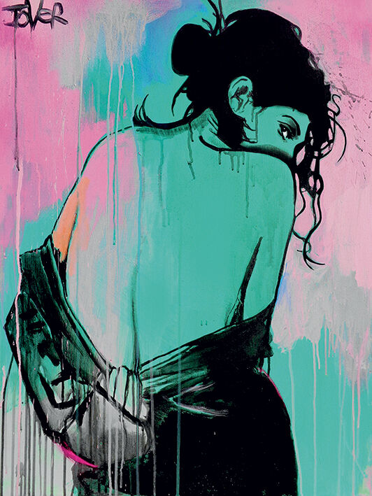 Emerald Canvas Art Print by Loui Jover