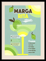 Margarita Framed Art Print by Dominique Vari