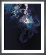 Night Skies Far Away From Home Framed Art Print by Claire Chandler